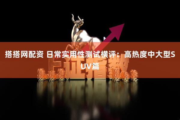 搭搭网配资 日常实用性测试横评：高热度中大型SUV篇