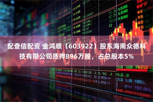 配查信配资 金鸿顺（603922）股东海南众德科技有限公司质押896万股，占总股本5%